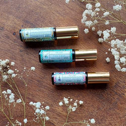 TRAVEL ESSENTIALS KIT: ESSENTIAL OIL ROLL-ONS : PEPPERMINT,TEA TREE, LAVENDER