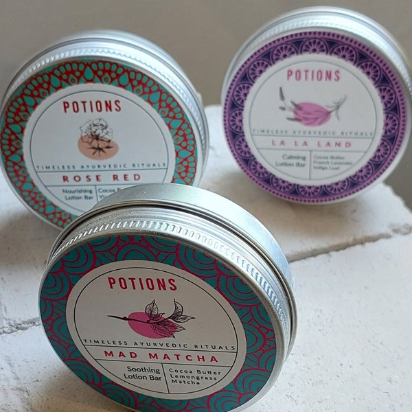 Botanical Bliss Trio: Lotion Bar Collection