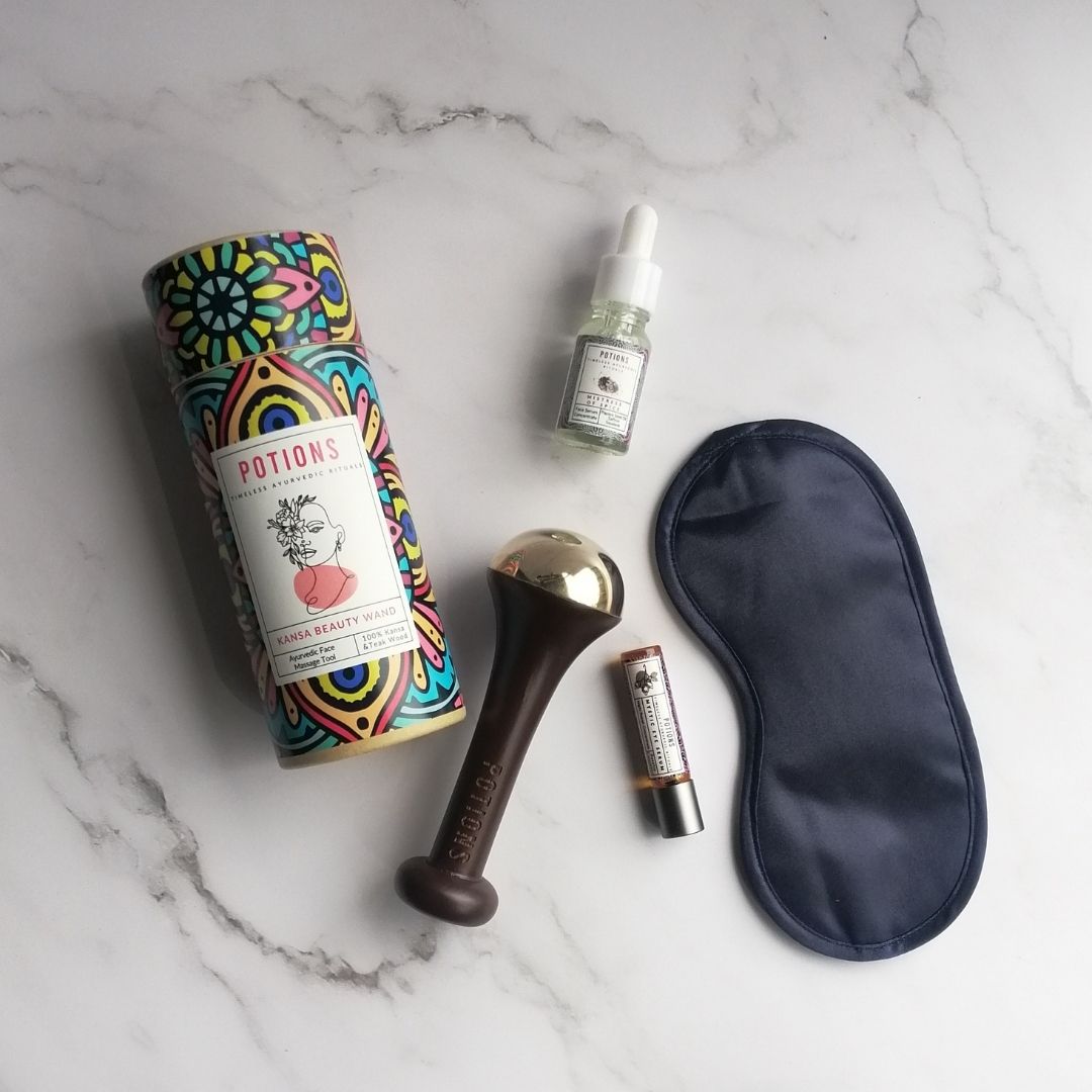 Kansa Wand Face And Eye Massage Ritual