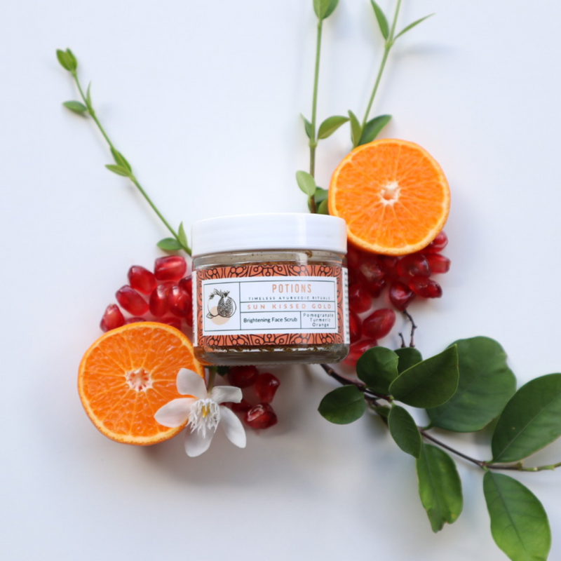 Potions Ultimate Brightening - Sun Kissed Gold Face Scrub