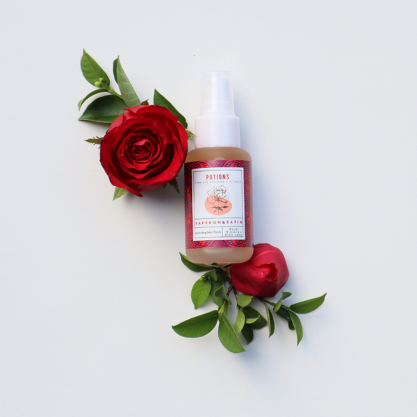 Saffron & Satin (Rose & Hibiscus) Hydrating Mist Toner