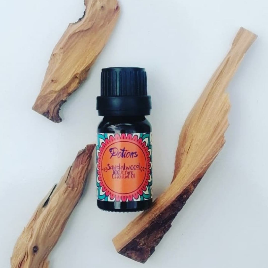 West Indian Sandalwood Essential Oil 10ml 100% Pure Potions