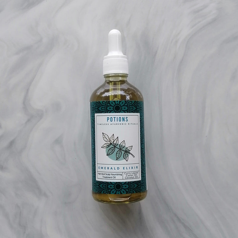 Emerald Elixir Hair and Scalp Nourishing treatment