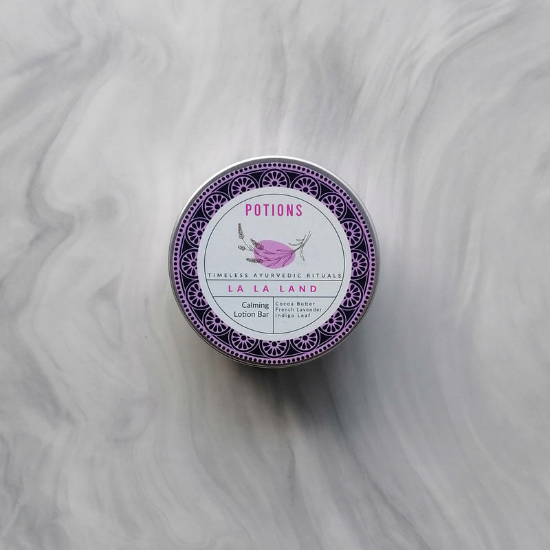 La La Land  French Lavender & Indigo Naturalis Calming Lotion Bar