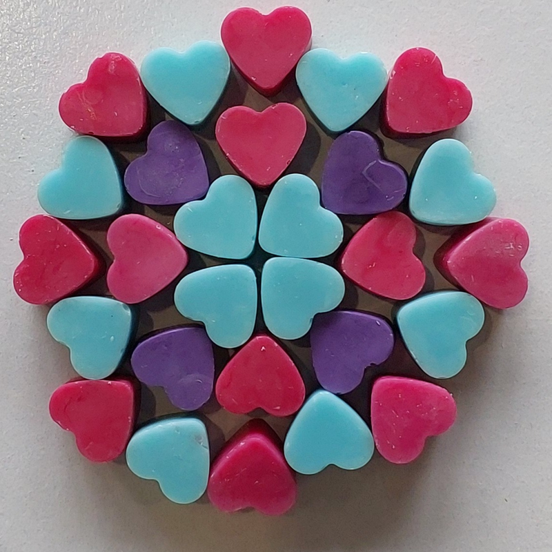 Love Potion - British Rose Heart Wax Melts